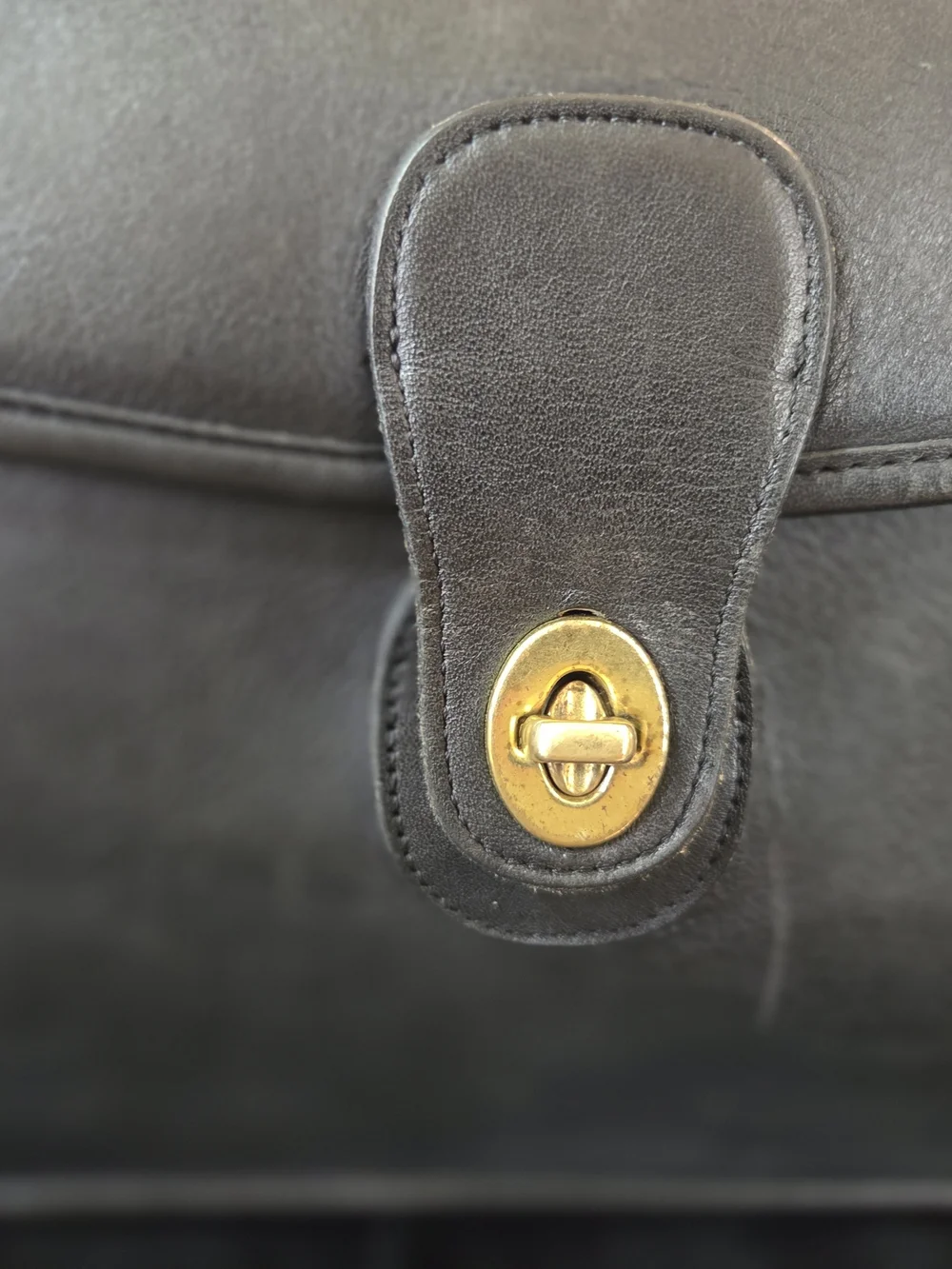 Coach Beekman Briefcase with Brass Hardware